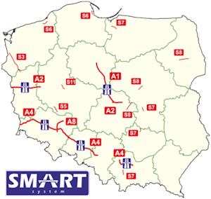 Nowatorskie rozwiązania ITS w Systemach Osłony Meteorologicznej i Zarządzania Ruchem na przykładzie oprogramowania serwerowego SMART